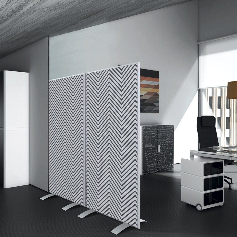 Paperflow EasyScreen Zigzag Room Divider Sheet Wayfair